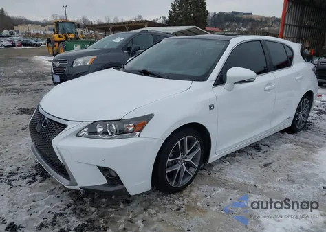2015 Lexus Ct 200H from USA, damaged, VIN JTHKD5BH4F2227118